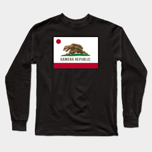 GAMERA REPUBLIC FLAG Long Sleeve T-Shirt